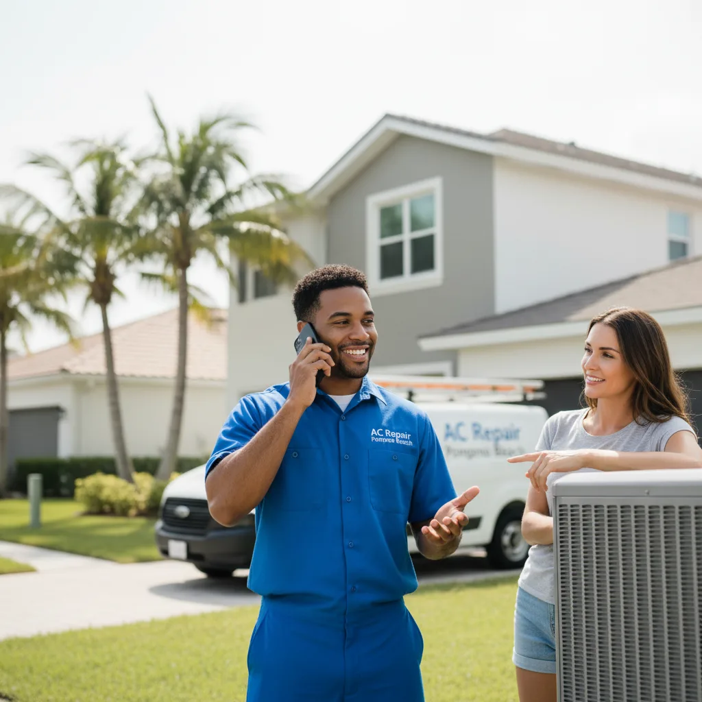 AC Repair Pompano Beach customer support in Kennerdell